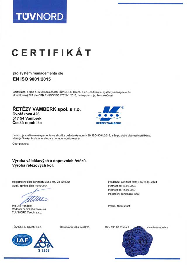 Certifikat cz