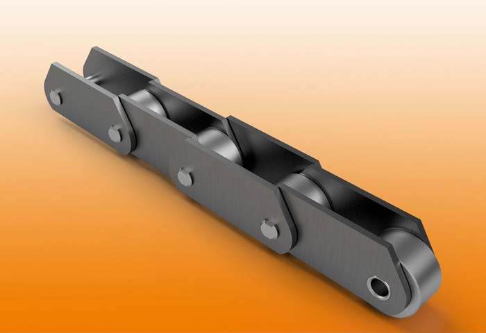 Conveyor chains with deep link plates